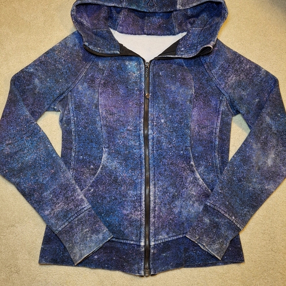 Lululemon Full Zip Scuba Hoodie Sweater (4) Polar Lights - Picture 4 of 11